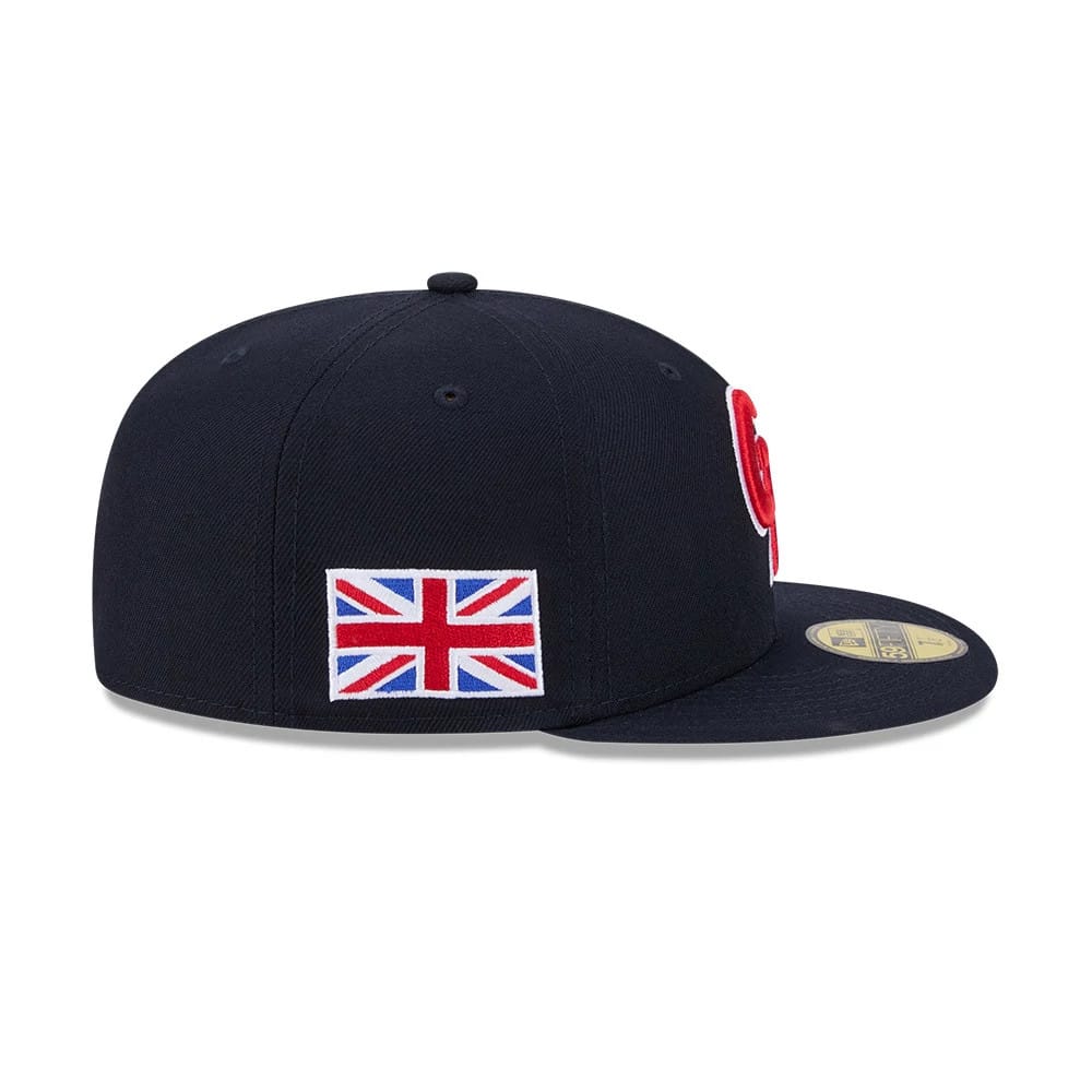 Great Britain MLB World Baseball Classic 2026 Navy 59FIFTY Fitted Cap-klyvox