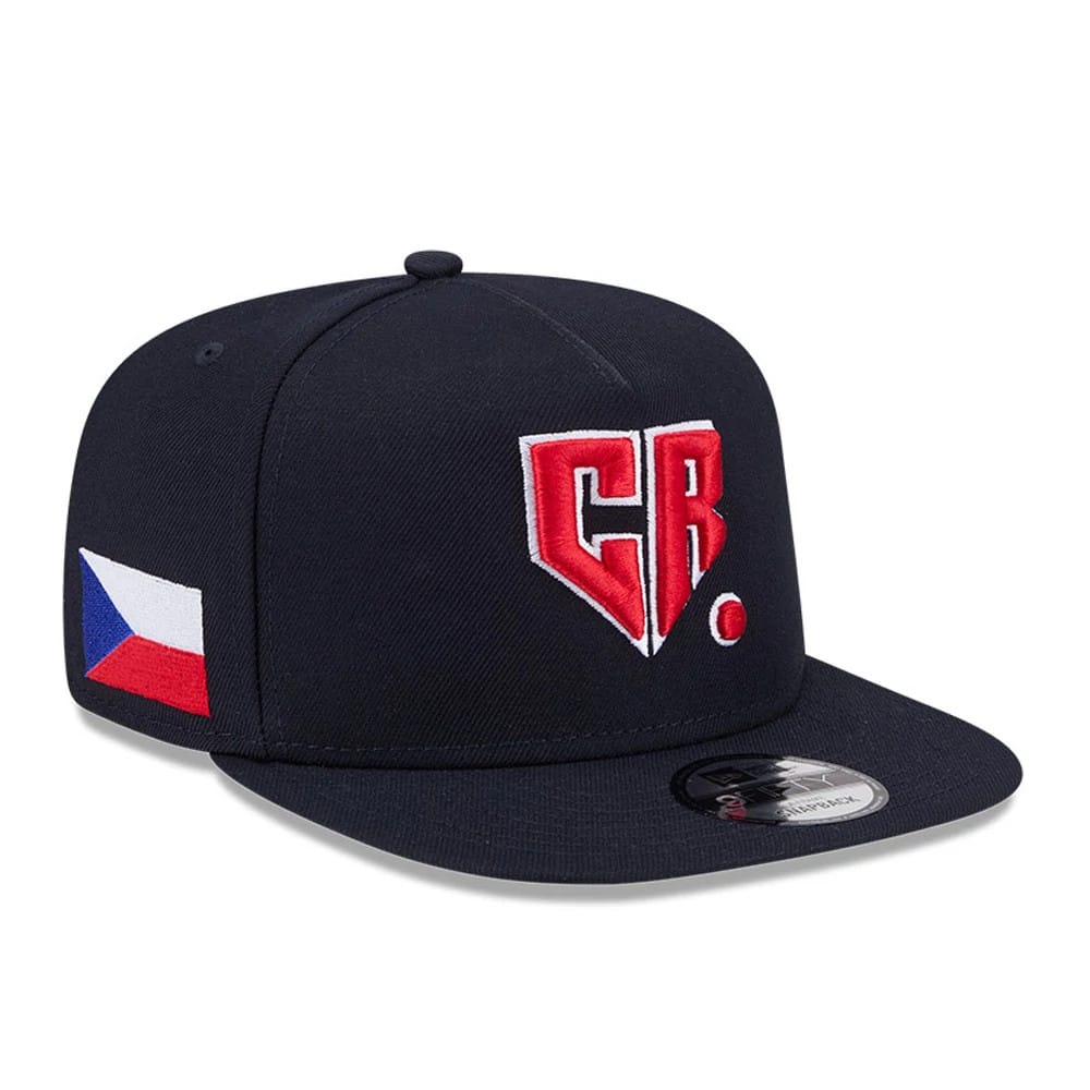 Czechia MLB World Baseball Classic 2026 Navy 9FIFTY A-Frame Snapback Adjustable Cap-klyvox