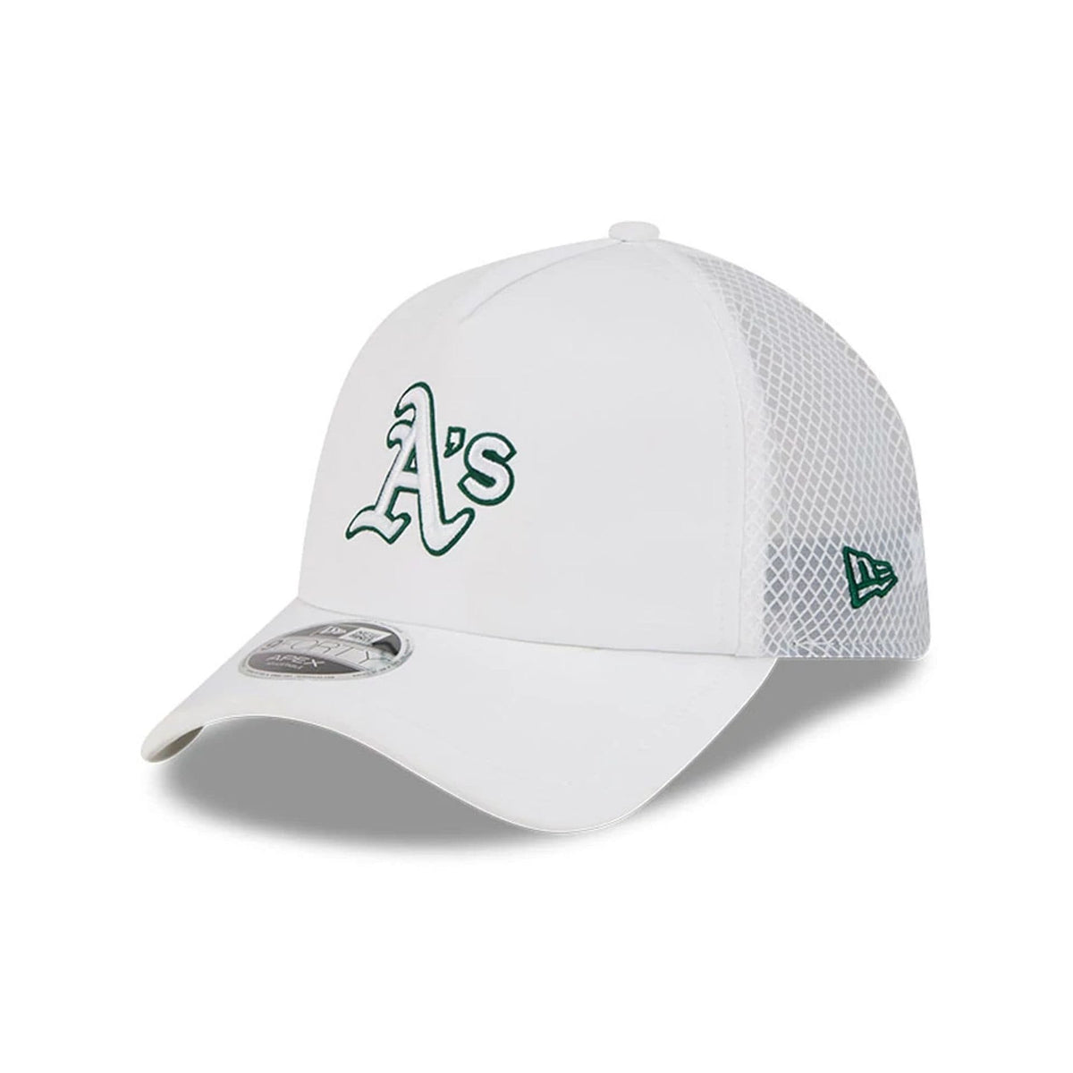 Athletics MLB Batting Practice 2026 White 9FORTY Apex Adjustable Cap-klyvox
