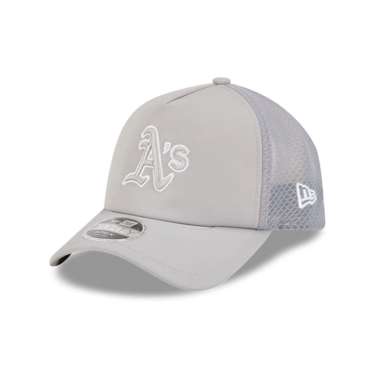 Athletics MLB Batting Practice 2026 Grey 9FORTY Apex Adjustable Cap-klyvox