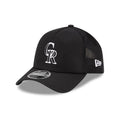 Colorado Rockies MLB Batting Practice 2026 Black 9FORTY Apex Adjustable Cap-klyvox