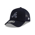 Atlanta Braves MLB Batting Practice 2026 Navy 9FORTY Apex Adjustable Cap-klyvox