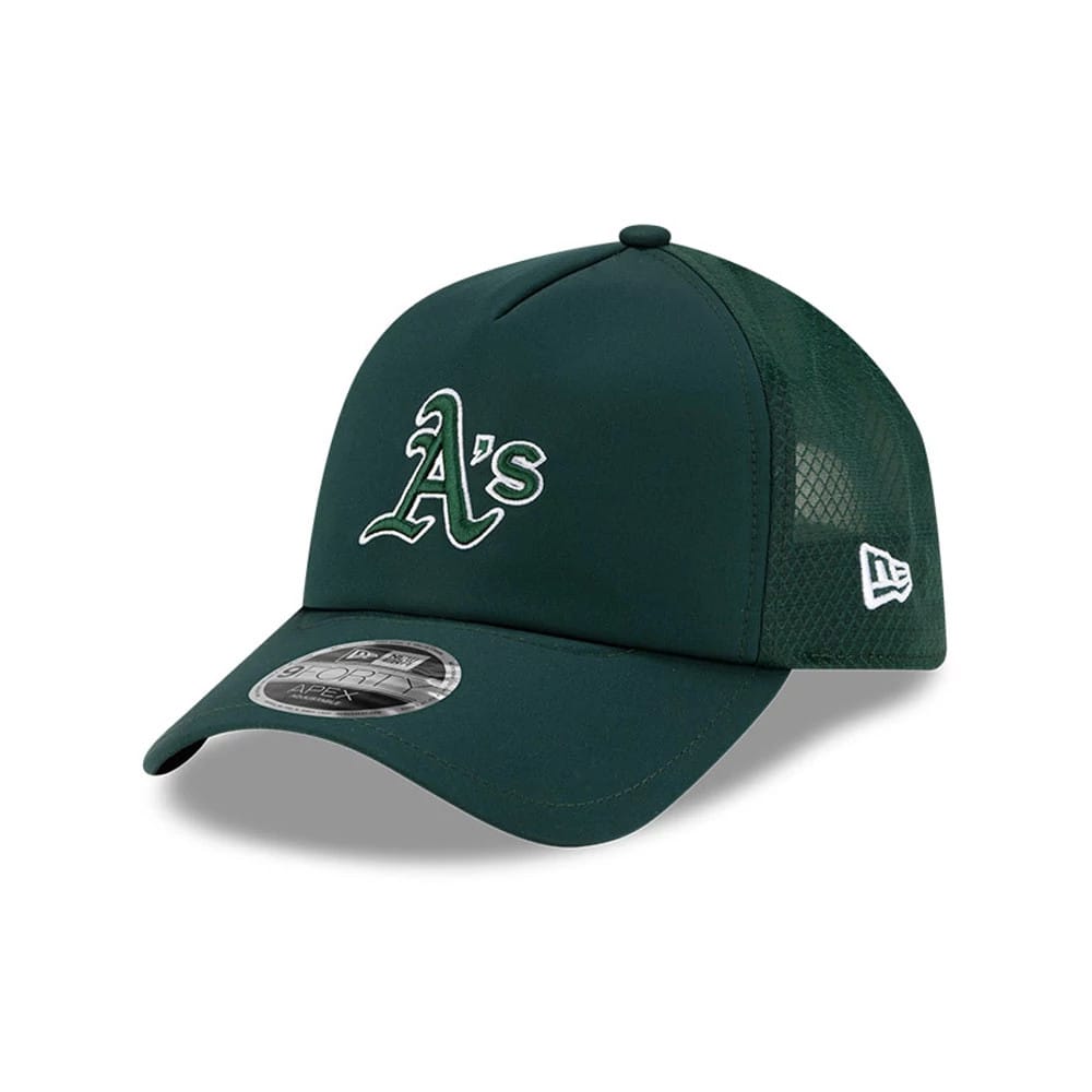 Athletics MLB Batting Practice 2026 Dark Green 9FORTY Apex Adjustable Cap-klyvox