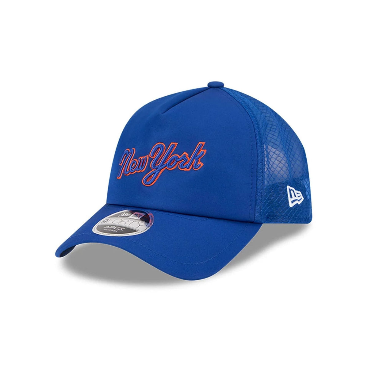New York Mets MLB Batting Practice 2026 Blue 9FORTY Apex Adjustable Cap-klyvox