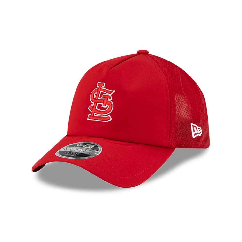 St. Louis Cardinals MLB Batting Practice 2026 Red 9FORTY Apex Adjustable Cap-klyvox