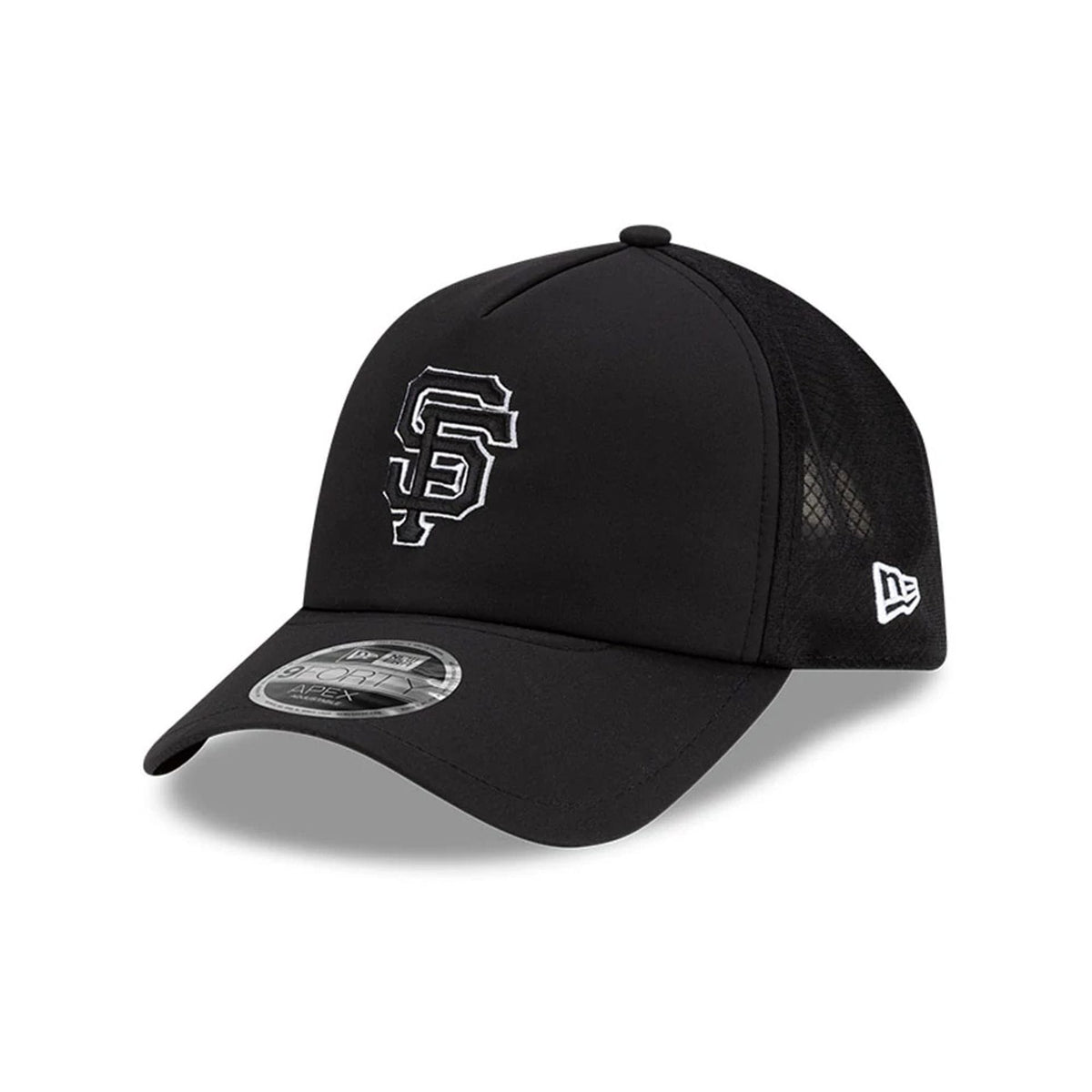 San Francisco Giants MLB Batting Practice 2026 Black 9FORTY Apex Adjustable Cap-klyvox