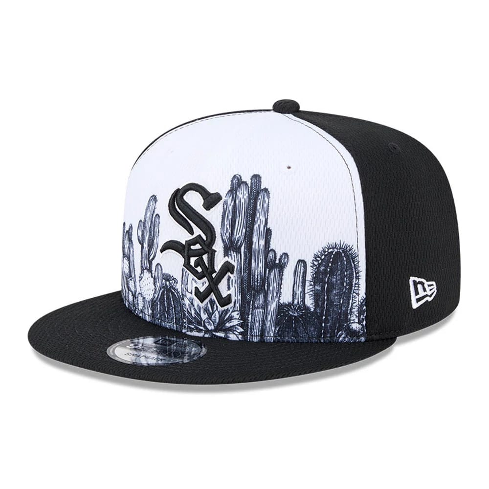 Chicago White Sox MLB Grow Black 9FIFTY Snapback Adjustable Cap-klyvox