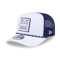 LA Dodgers MLB Lines White 9FIFTY A-Frame Snapback Adjustable Cap-klyvox