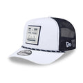 New York Yankees MLB Lines White 9FIFTY A-Frame Snapback Adjustable Cap-klyvox