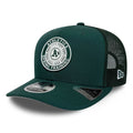 Athletics MLB Circles Dark Green 9SEVENTY Stretch Snap Adjustable Cap-klyvox