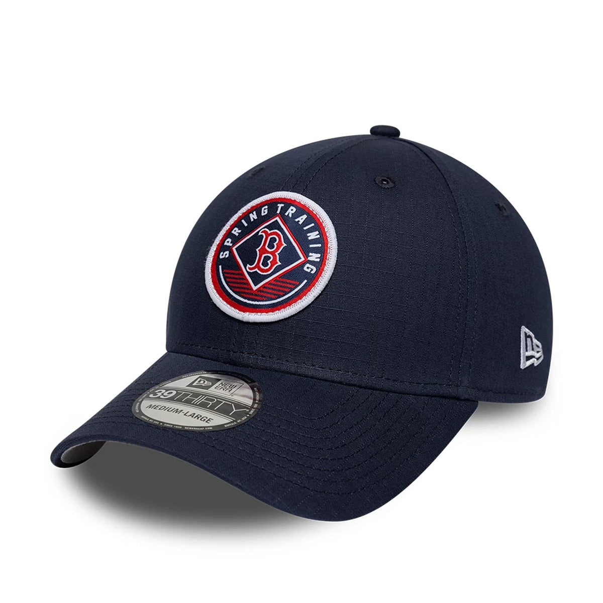 Boston Red Sox MLB Ripstop Navy 39THIRTY Stretch Fit Cap-klyvox