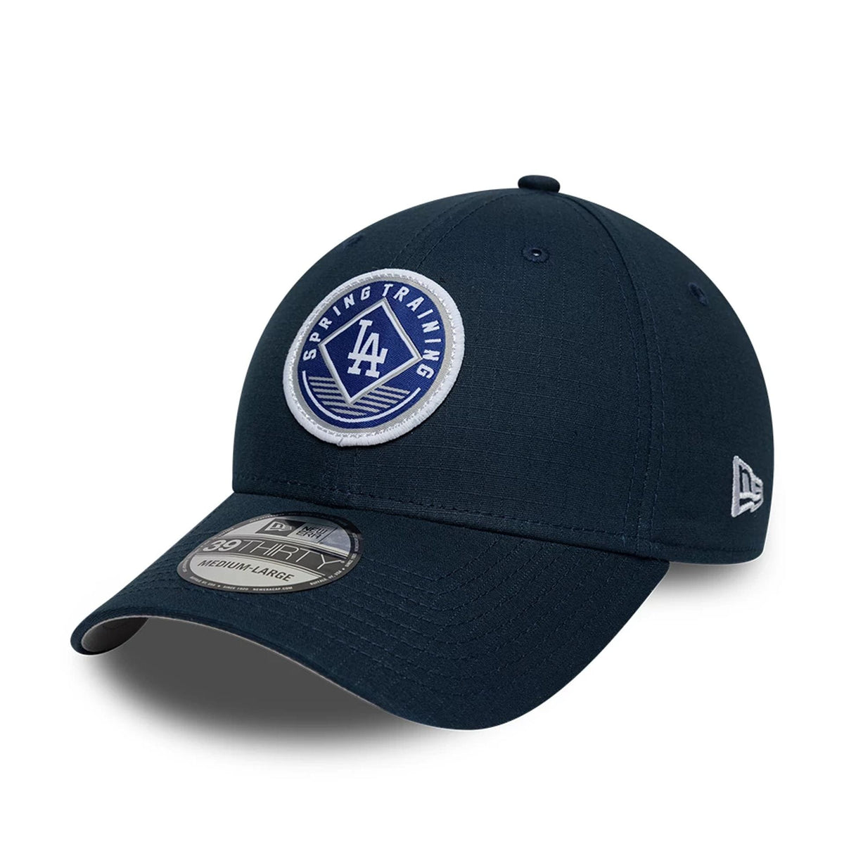 LA Dodgers MLB Ripstop Dark Blue 39THIRTY Stretch Fit Cap-klyvox