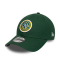 Athletics MLB Ripstop Dark Green 39THIRTY Stretch Fit Cap-klyvox