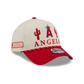 LA Angels MLB Rope Red 9FORTY A-Frame Adjustable Cap-klyvox