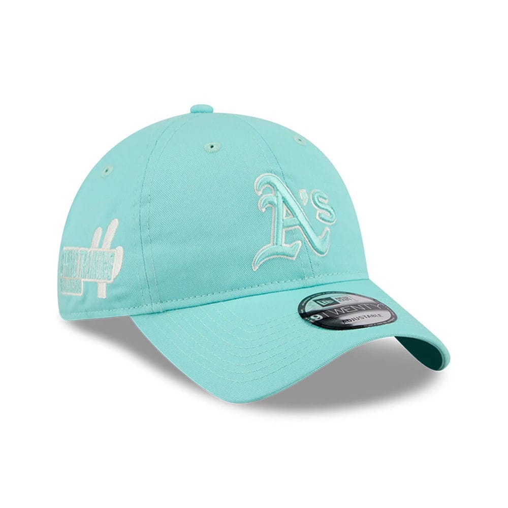 Athletics MLB Colours Turquoise 9TWENTY Adjustable Cap-klyvox