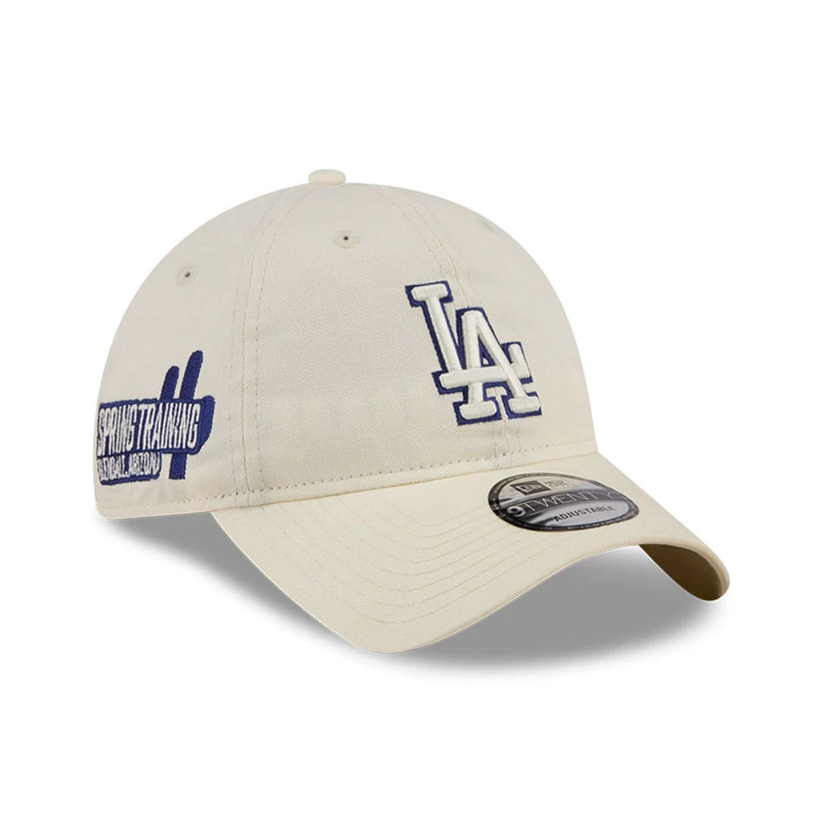 LA Dodgers MLB Colours White 9TWENTY Adjustable Cap-klyvox