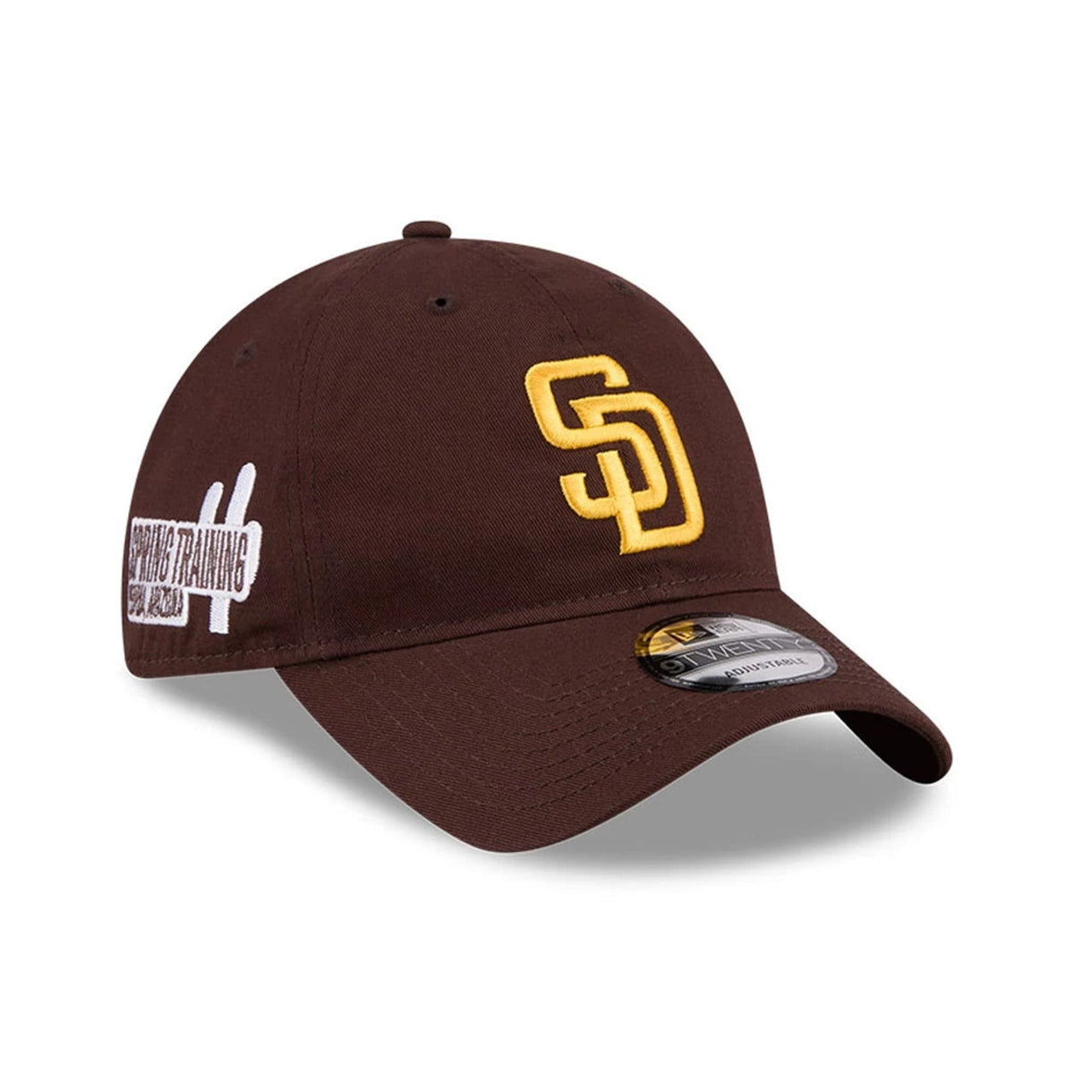 San Diego Padres MLB Colours Dark Brown 9TWENTY Adjustable Cap-klyvox
