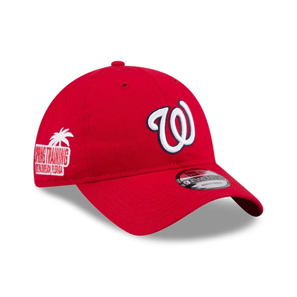 Washington Nationals MLB Colours Red 9TWENTY Adjustable Cap-klyvox
