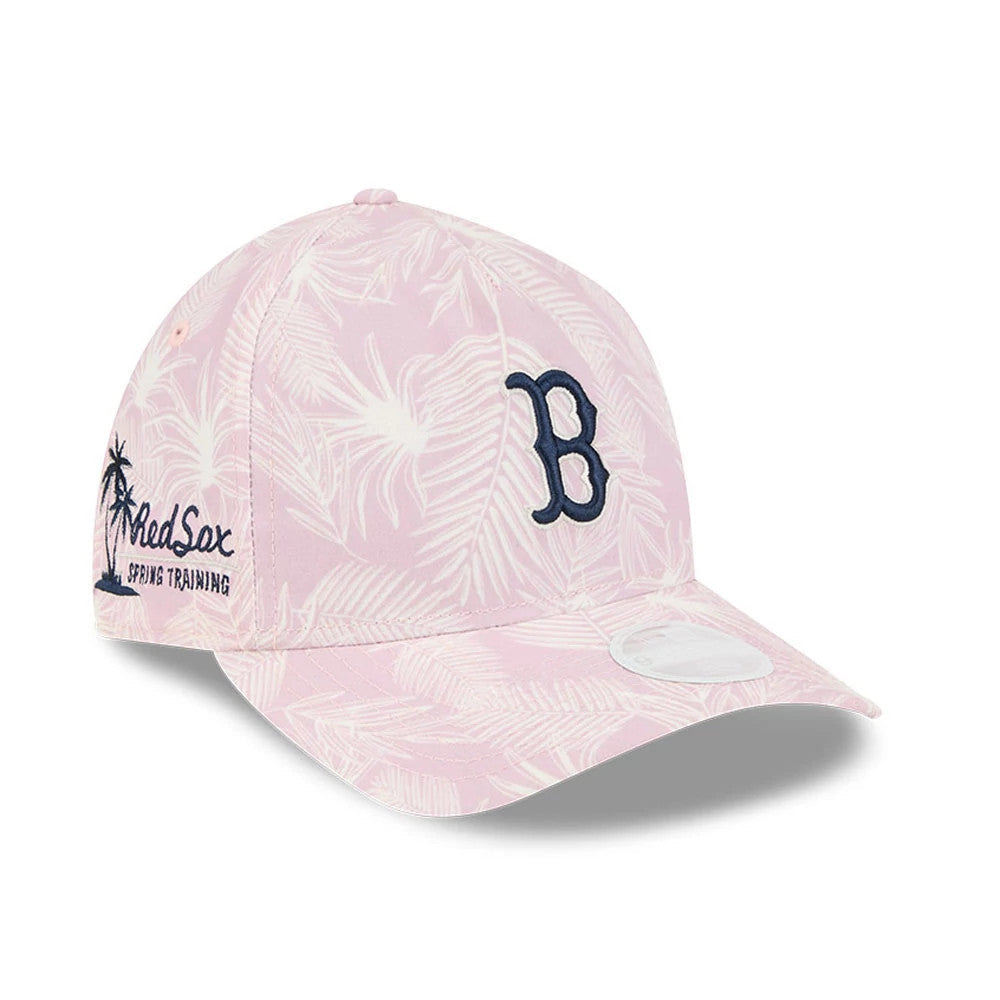 Boston Red Sox Womens MLB Pastel Pastel Pink 9TWENTY A-Frame Adjustable Cap-klyvox