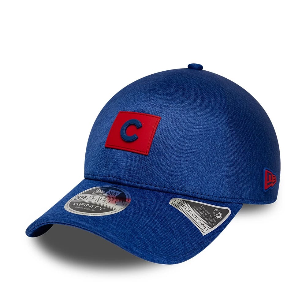 Chicago Cubs MLB Clubhouse Blue 39THIRTY Infinity Stretch Fit Cap-klyvox