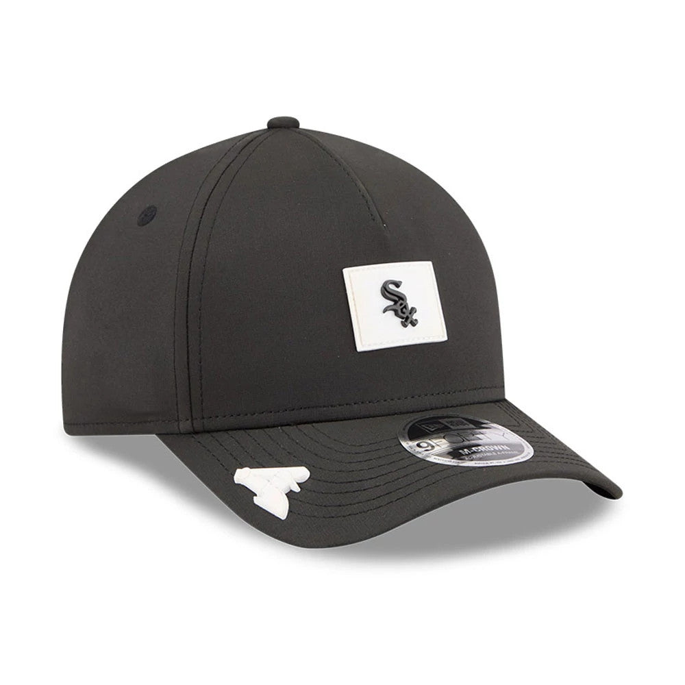 Chicago White Sox MLB Clubhouse Black 9FORTY M-Crown A-Frame Adjustable Cap-klyvox