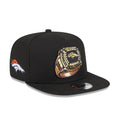 Denver Broncos NFL Ring Black 9FIFTY A-Frame Snapback Adjustable Cap-klyvox
