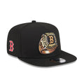 Boston Red Sox MLB Ring Black 9FIFTY A-Frame Snapback Adjustable Cap-klyvox