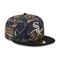 Chicago White Sox MLB Leaves Black 59FIFTY Fitted Cap-klyvox