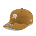 LA Angels MLB Brushed Dark Beige Retro Crown 9FIFTY Adjustable Cap-klyvox