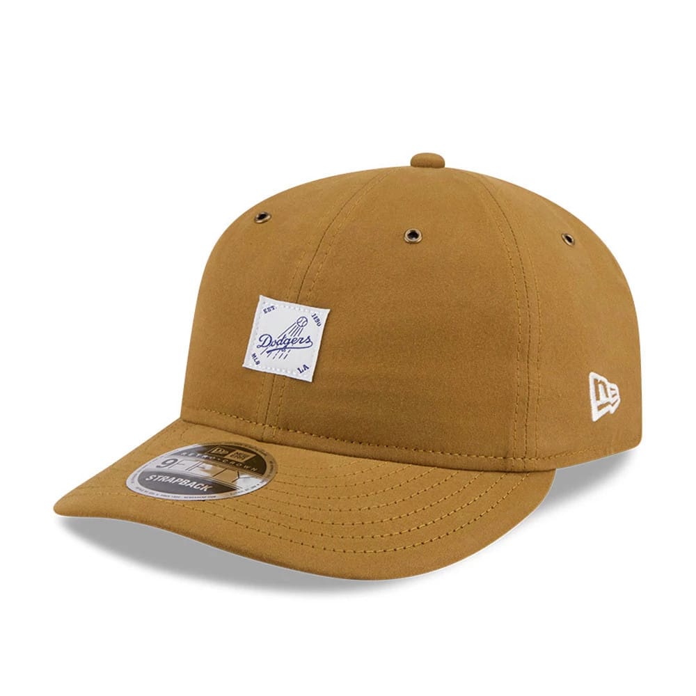 LA Dodgers MLB Brushed Dark Beige Retro Crown 9FIFTY Adjustable Cap-klyvox