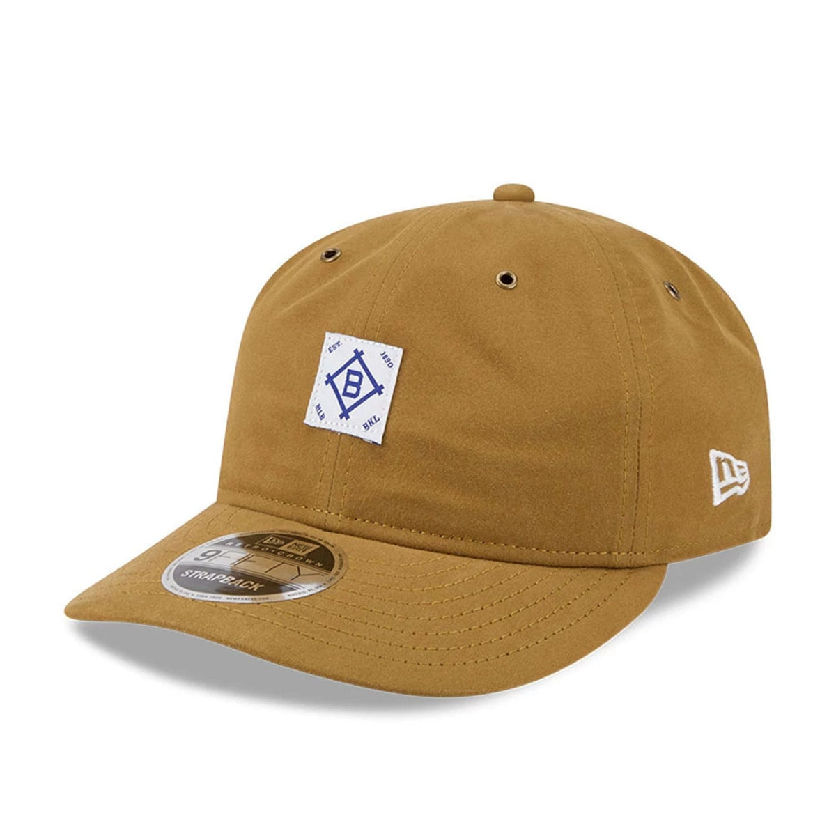 Brooklyn Dodgers MLB Brushed Dark Beige Retro Crown 9FIFTY Adjustable Cap-klyvox