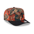 Arizona Diamondbacks MLB Leaves Bright Orange 9FIFTY A-Frame Snapback Cap-klyvox