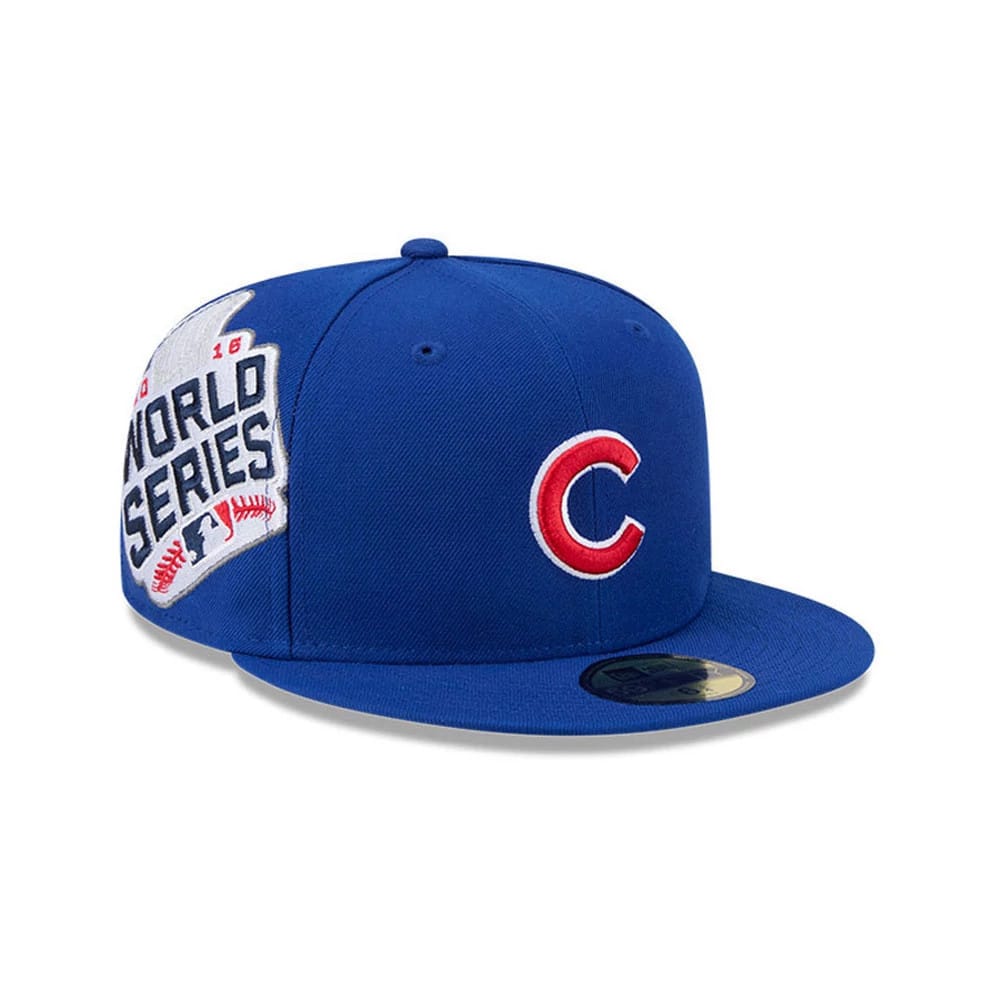 Chicago Cubs MLB Hidden Hit Blue 59FIFTY Fitted Cap-klyvox