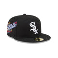 Chicago White Sox MLB Hidden Hit Black 59FIFTY Fitted Cap-klyvox