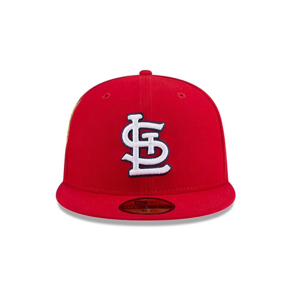 St. Louis Cardinals MLB Hidden Hit Red 59FIFTY Fitted Cap-klyvox