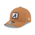 Atlanta Braves MLB Team Choice Beige 9FORTY M-Crown Adjustable Cap-klyvox