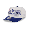 LA Dodgers MLB Classic White 9FIFTY A-Frame Snapback Adjustable Cap-klyvox