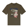 New Era Food Graphic Green Oversized T-Shirt-klyvox