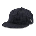 New Era Waffle Knit Navy Retro Crown 9FIFTY Adjustable Cap-klyvox