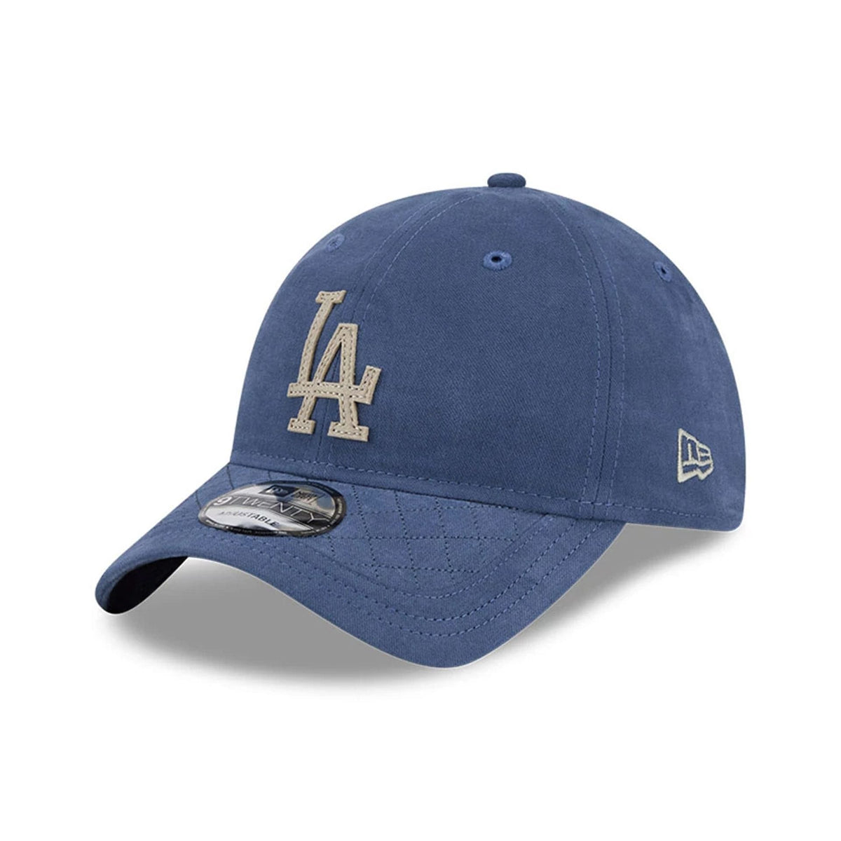 LA Dodgers MLB Quilted Dark Blue 9TWENTY Adjustable Cap-klyvox