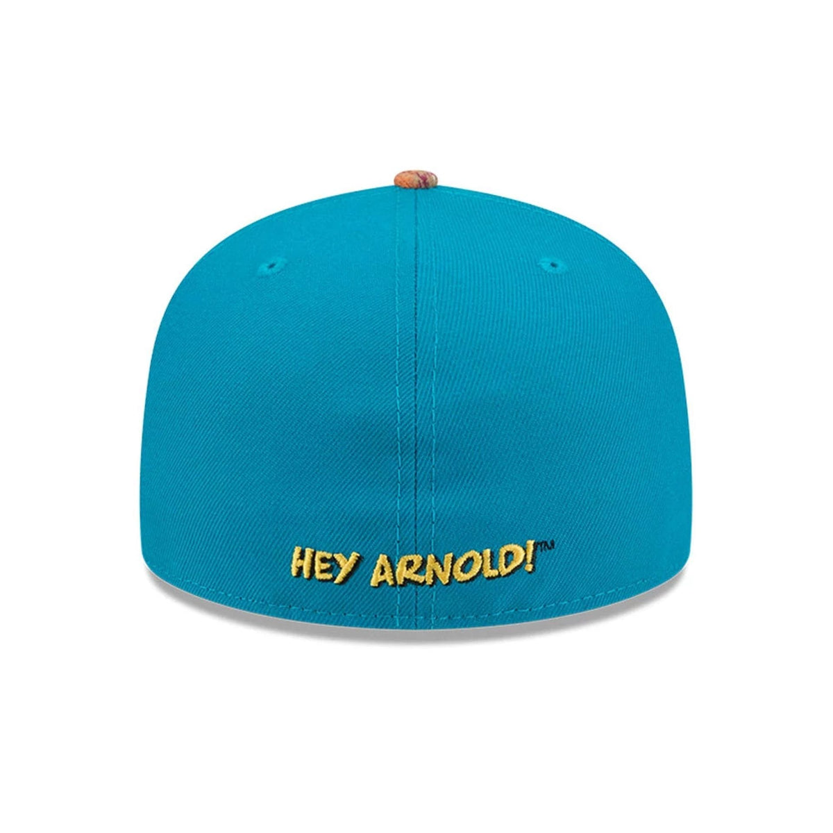 Hey Arnold Letterman Turquoise 59FIFTY Fitted Cap-klyvox