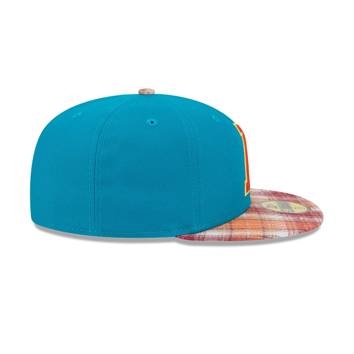 Hey Arnold Letterman Turquoise 59FIFTY Fitted Cap-klyvox