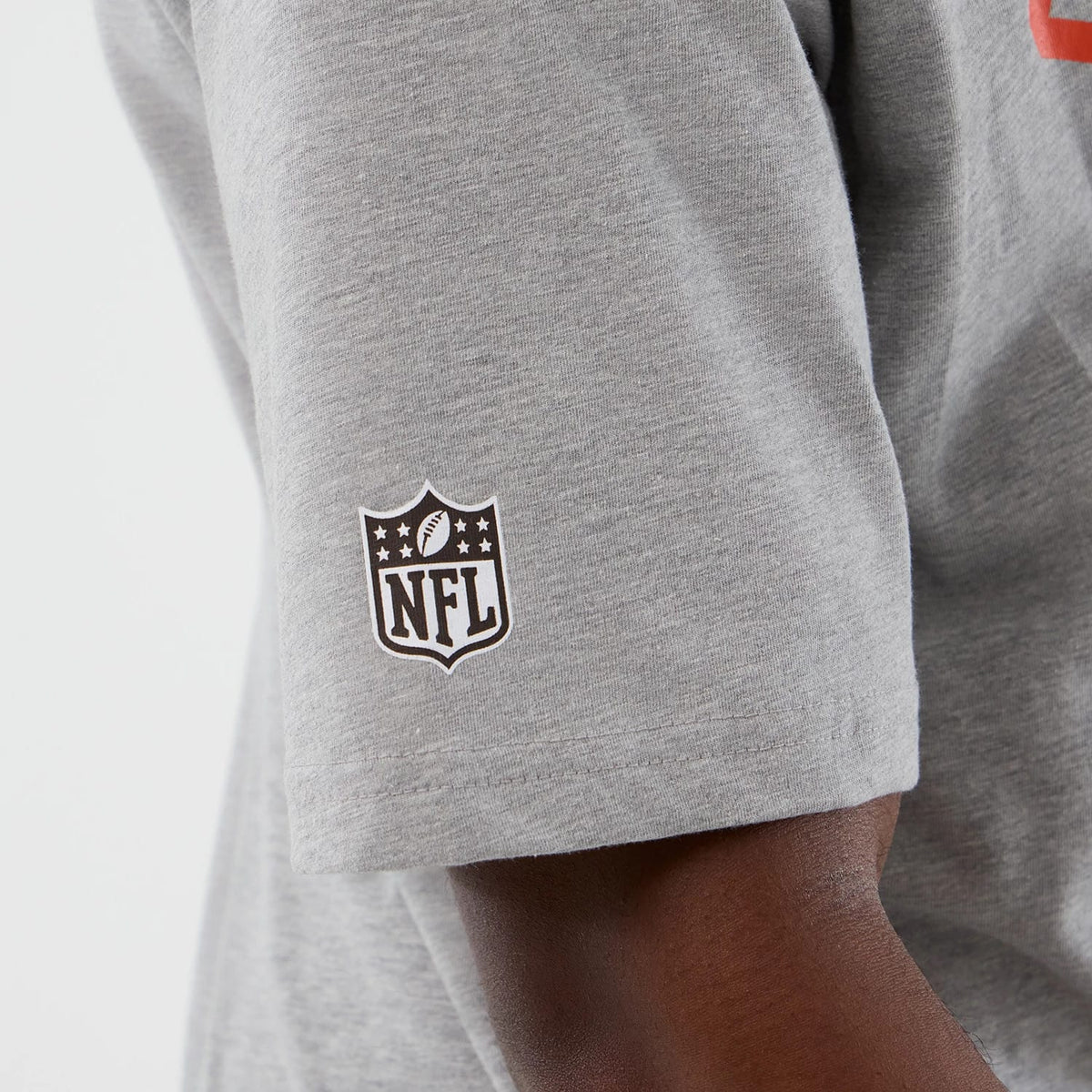 Cleveland Browns NFL International Series Games Grey Oversized T-Shirt-klyvox
