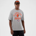 Cleveland Browns NFL International Series Games Grey Oversized T-Shirt-klyvox
