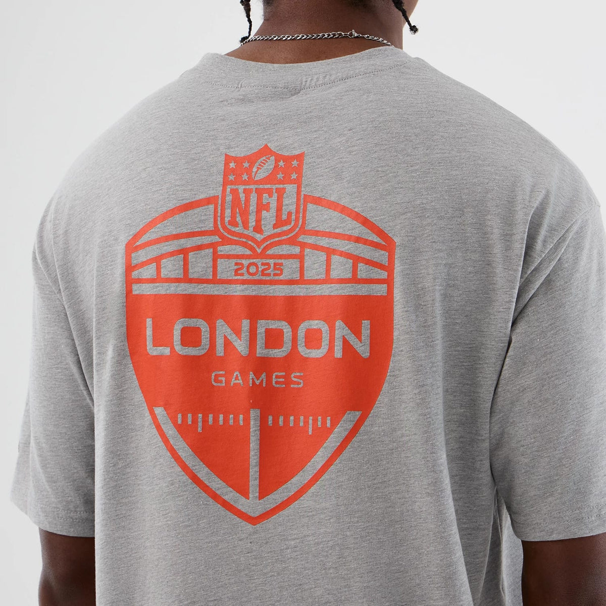 Cleveland Browns NFL International Series Games Grey Oversized T-Shirt-klyvox