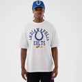 Indianapolis Colts NFL International Series Games White Oversized T-Shirt-klyvox