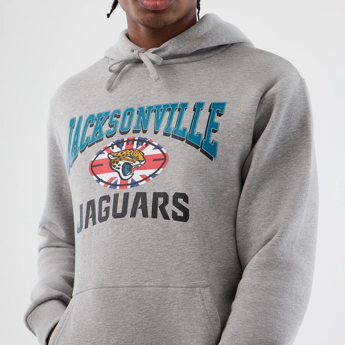 Jacksonville Jaguars NFL International Series Games Grey Pullover Hoodie-klyvox
