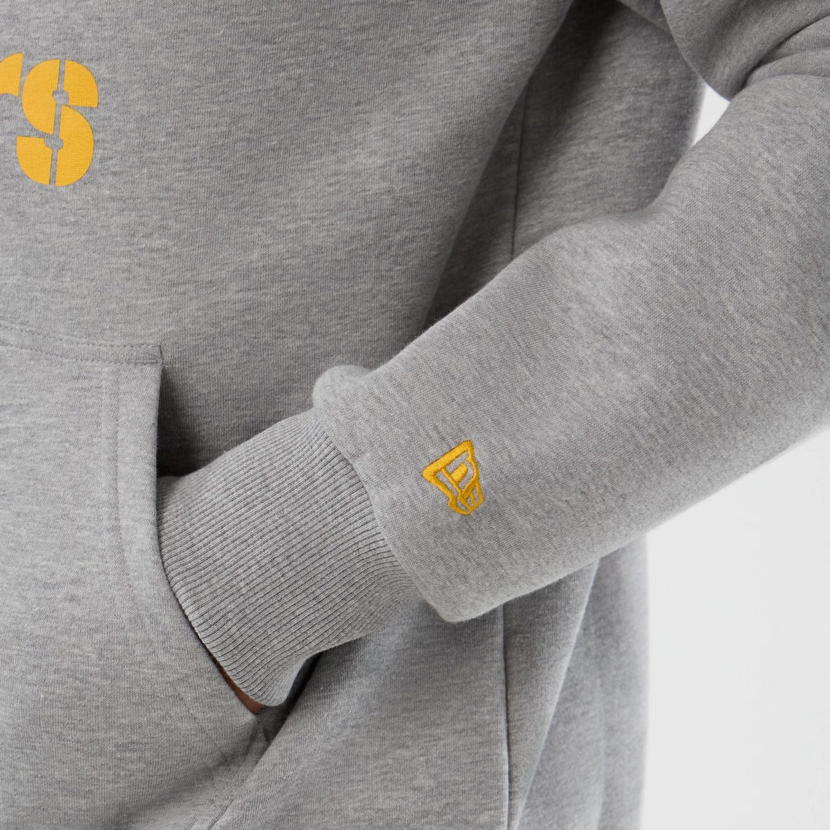 Pittsburgh Steelers NFL International Series Games Grey Pullover Hoodie-klyvox