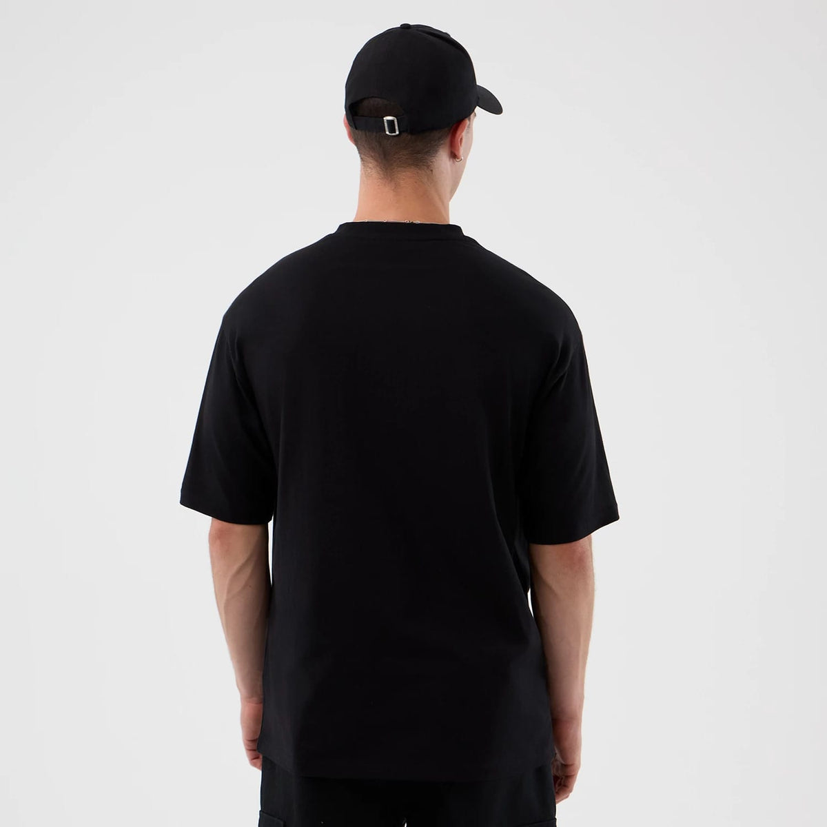 Dublin Game NFL International Series Games Black Oversized T-Shirt-klyvox