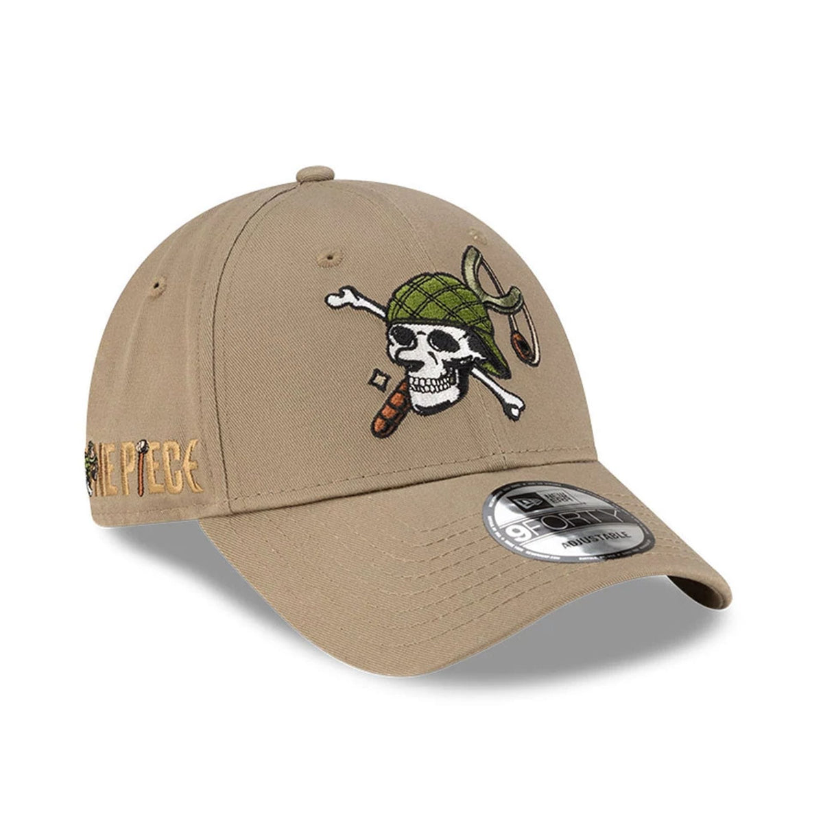 One Piece Usopp Beige 9FORTY Adjustable Cap-klyvox